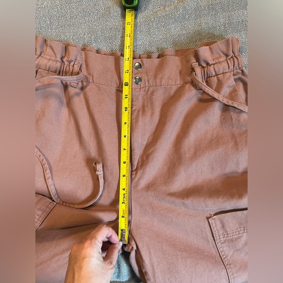 Nuon Paperbag Waist Barrel Cargo Jeans - Picture 9 of 13